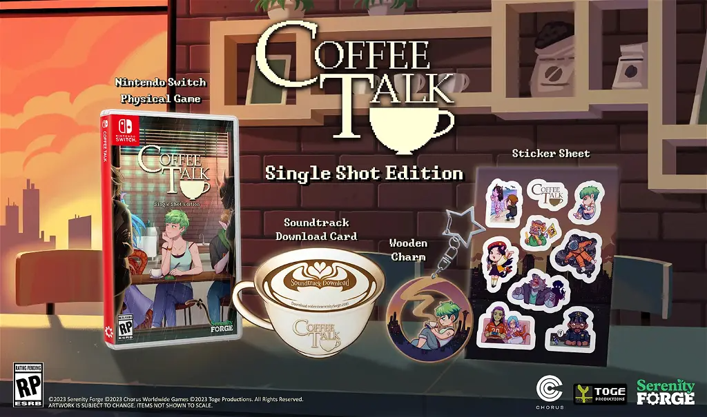 Coffee Talk [Single Shot Edition] NINTENDO SWITCH