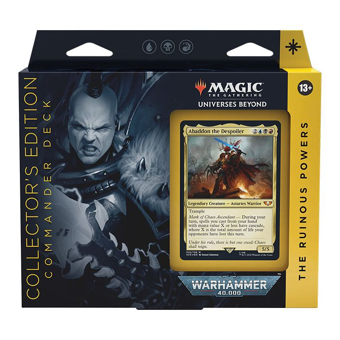 Magic The Gathering Universes Beyond Warhammer 40,000 The Ruinous Powers Collectors Edition
