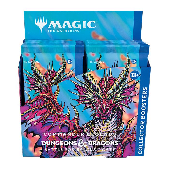 Magic The Gathering Commander Legends Battle For Baldur's Gate Collector Booster Box