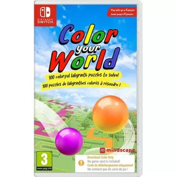 Color Your World (Code in a box) Nintendo Switch