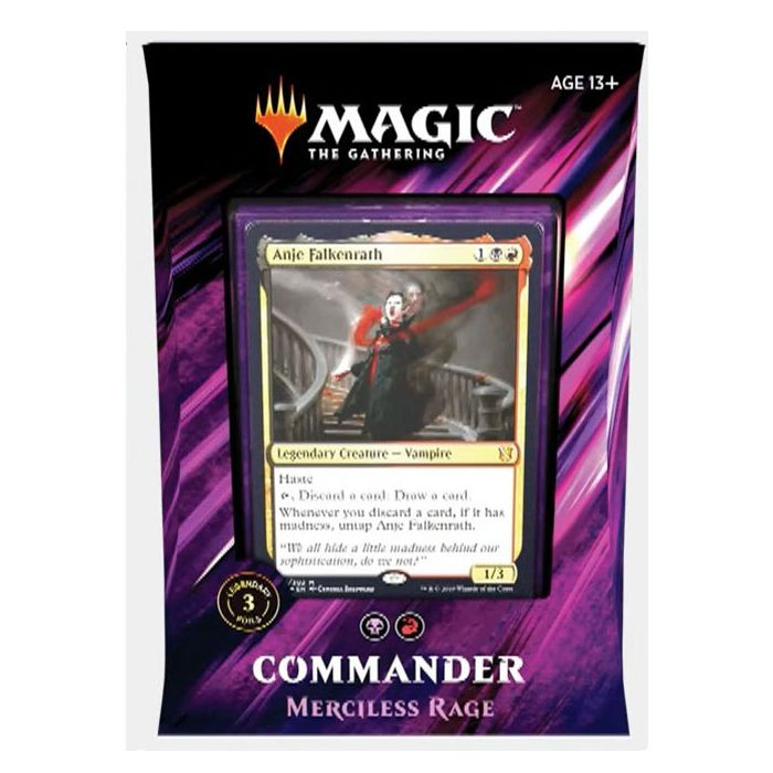 Magic The Gathering Commander 2019 Merciless Rage