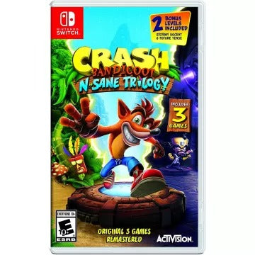 Crash Bandicoot N. Sane Trilogy Nintendo Switch