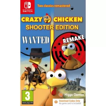Crazy Chicken [Shooter Edition] (Code in a box) Nintendo Switch