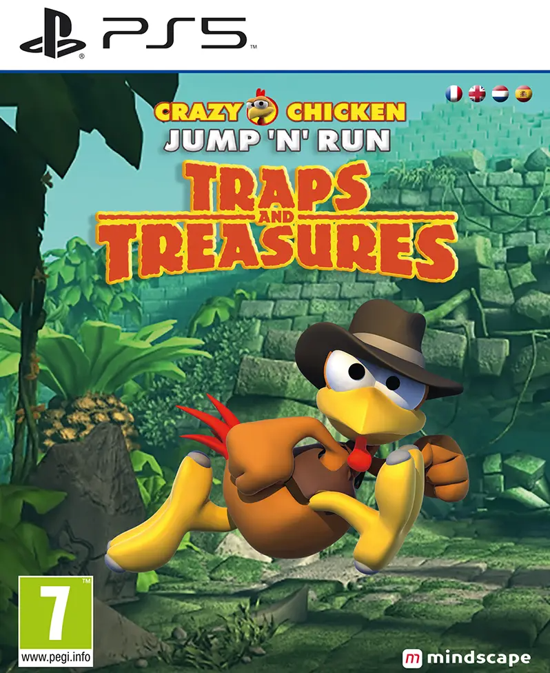Crazy Chicken: Traps And Treasures PLAYSTATION 5