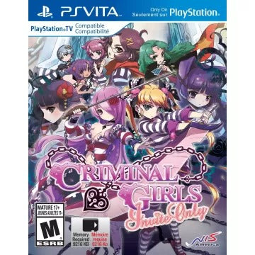 Criminal Girls: Invite Only Playstation Vita