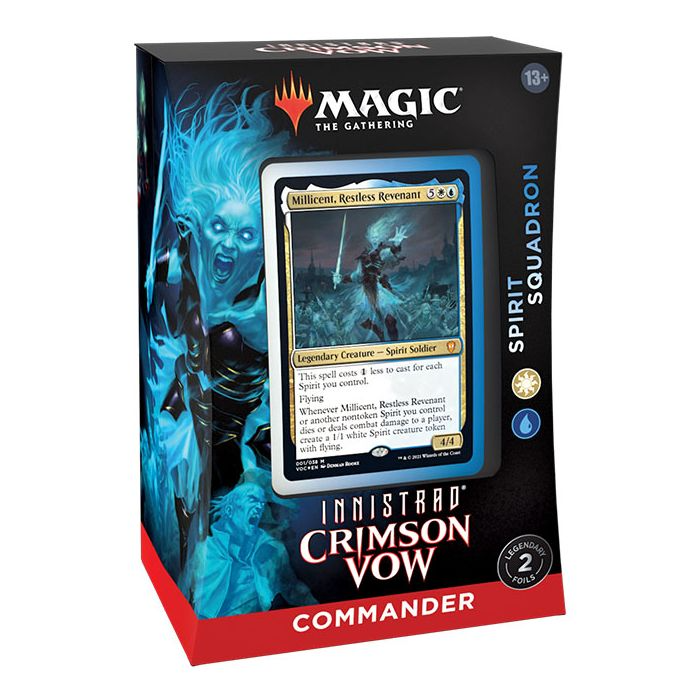 Magic The Gathering Innistrad Crimson Vow Commander Deck Spirit Squadron