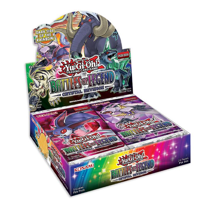 Yu-Gi-Oh! Battles Of Legend Crystal Revenge Booster Box 24 Packs