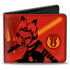 Star Wars The Clone Wars Ahsoka Tano Jedi Knight Action Pose Wallet