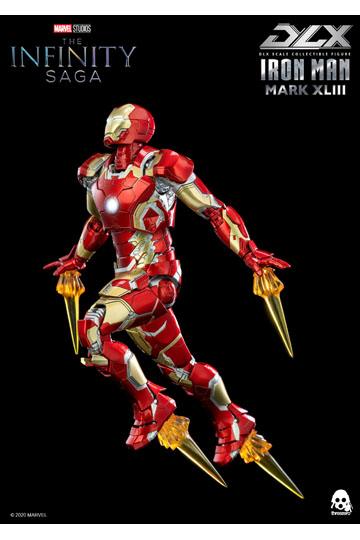 Infinity Saga DLX Action Figure 1/12 Iron Man Mark 43 16 cm