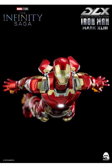 Infinity Saga DLX Action Figure 1/12 Iron Man Mark 43 16 cm