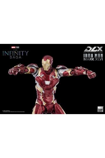 Infinity Saga DLX Action Figure 1/12 Iron Man Mark 46 17 cm