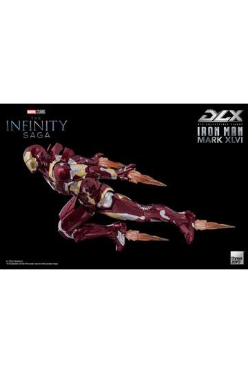 Infinity Saga DLX Action Figure 1/12 Iron Man Mark 46 17 cm