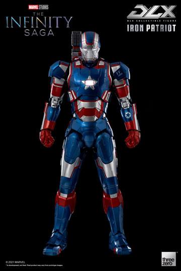Infinity Saga DLX Action Figure 1/12 Iron Patriot 17 cm