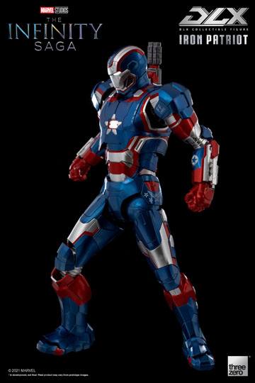 Infinity Saga DLX Action Figure 1/12 Iron Patriot 17 cm