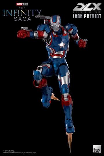 Infinity Saga DLX Action Figure 1/12 Iron Patriot 17 cm