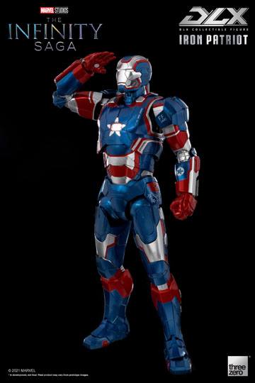 Infinity Saga DLX Action Figure 1/12 Iron Patriot 17 cm