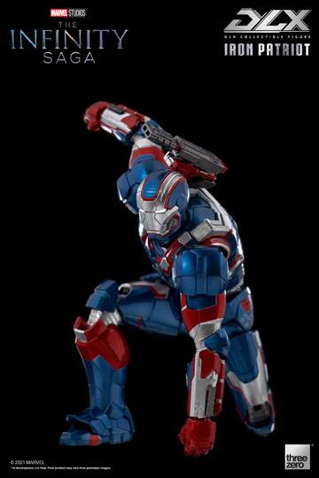 Infinity Saga DLX Action Figure 1/12 Iron Patriot 17 cm