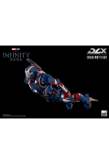 Infinity Saga DLX Action Figure 1/12 Iron Patriot 17 cm