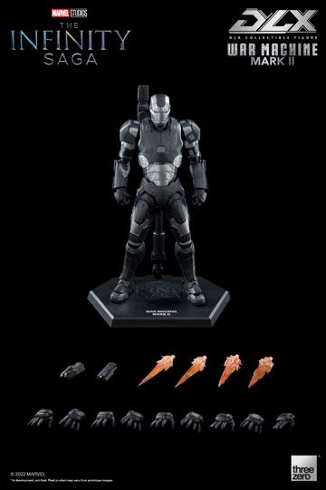 Infinity Saga DLX Action Figure 1/12 War Machine Mark 2 17 cm