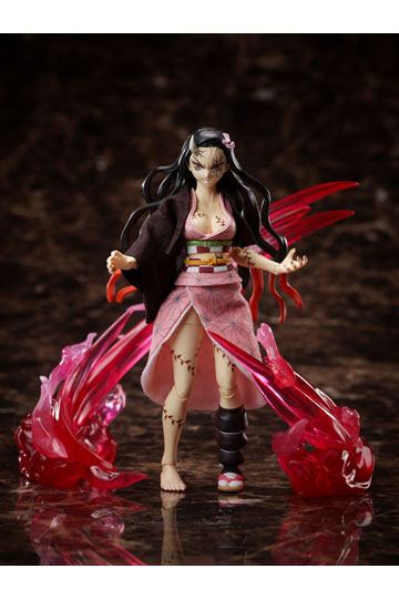 Demon Slayer: Kimetsu no Yaiba BUZZmod Action Figure 1/12 Nezuko Kamado Demon Advancing Ver. 15 cm