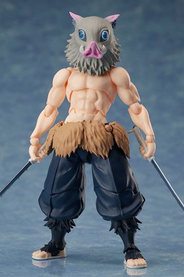Demon Slayer: Kimetsu no Yaiba BUZZmod Action Figure 1/12 Inosuke Hashibira 15 cm