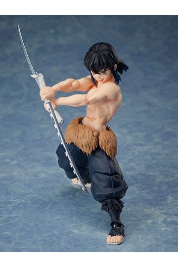 Demon Slayer: Kimetsu no Yaiba BUZZmod Action Figure 1/12 Inosuke Hashibira 15 cm