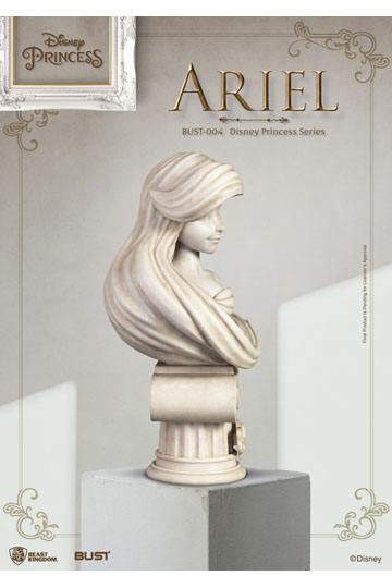 Disney Princess Series PVC Bust Ariel 15 cm