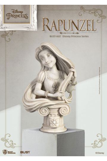 Disney Princess Series PVC Bust Rapunzel 15 cm