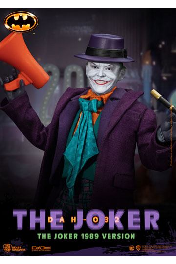 Batman 1989 Dynamic 8ction Heroes Action Figure 1/9 The Joker 21 cm