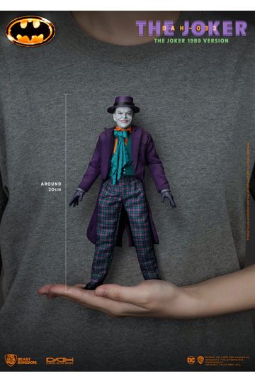 Batman 1989 Dynamic 8ction Heroes Action Figure 1/9 The Joker 21 cm