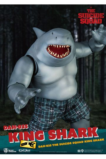 The Suicide Squad Dynamic 8ction Heroes Action Figure 1/9 King Shark 21 cm