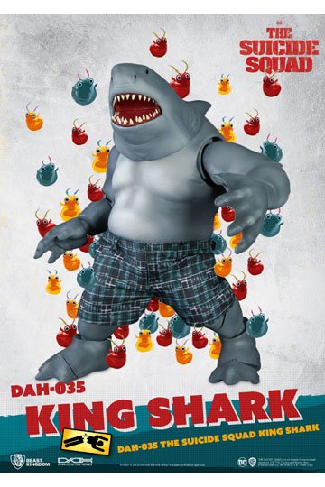 The Suicide Squad Dynamic 8ction Heroes Action Figure 1/9 King Shark 21 cm