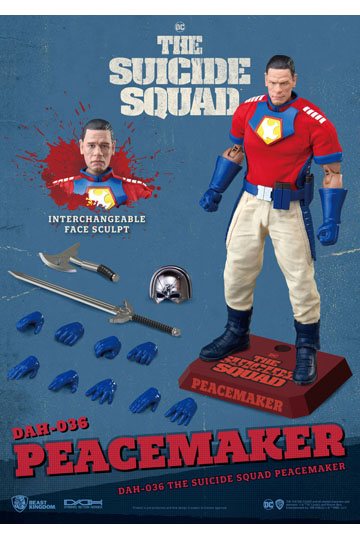 The Suicide Squad Dynamic 8ction Heroes Action Figure 1/9 Peacemaker 20 cm
