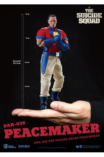 The Suicide Squad Dynamic 8ction Heroes Action Figure 1/9 Peacemaker 20 cm