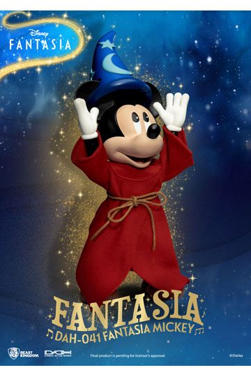 Disney Classic Dynamic 8ction Heroes Action Figure 1/9 Mickey Fantasia 21 cm