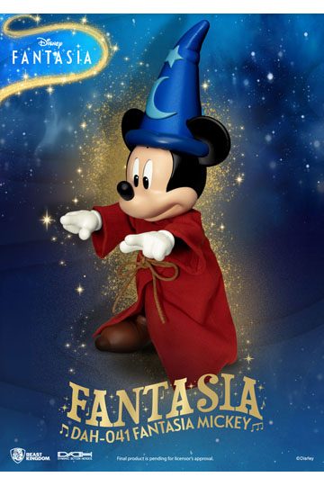 Disney Classic Dynamic 8ction Heroes Action Figure 1/9 Mickey Fantasia 21 cm