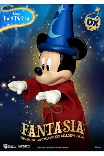 Disney Classic Dynamic 8ction Heroes Action Figure 1/9 Mickey Fantasia Deluxe Version 21 cm