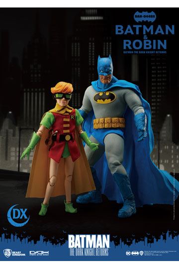 Batman The Dark Knight Returns Dynamic 8ction Heroes Action Figures 1/9 Batman & Robin 16 - 21 cm