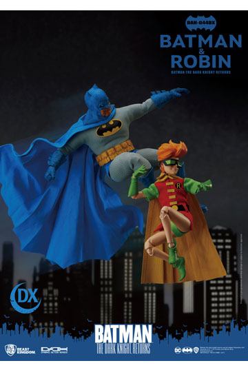 Batman The Dark Knight Returns Dynamic 8ction Heroes Action Figures 1/9 Batman & Robin 16 - 21 cm