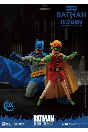 Batman The Dark Knight Returns Dynamic 8ction Heroes Action Figures 1/9 Batman & Robin 16 - 21 cm