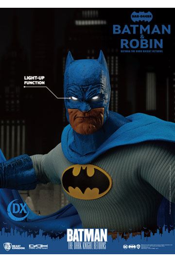 Batman The Dark Knight Returns Dynamic 8ction Heroes Action Figures 1/9 Batman & Robin 16 - 21 cm