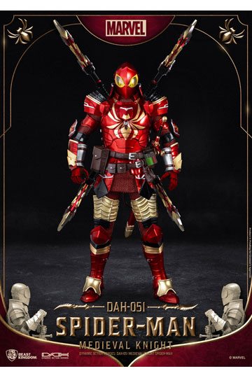 Marvel Dynamic 8ction Heroes Action Figure 1/9 Medieval Knight Iron Man 20 cm