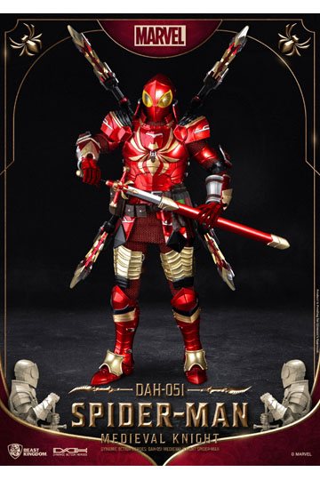 Marvel Dynamic 8ction Heroes Action Figure 1/9 Medieval Knight Iron Man 20 cm