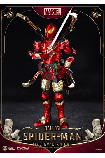 Marvel Dynamic 8ction Heroes Action Figure 1/9 Medieval Knight Iron Man 20 cm