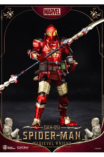 Marvel Dynamic 8ction Heroes Action Figure 1/9 Medieval Knight Iron Man 20 cm