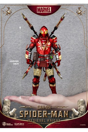Marvel Dynamic 8ction Heroes Action Figure 1/9 Medieval Knight Iron Man 20 cm