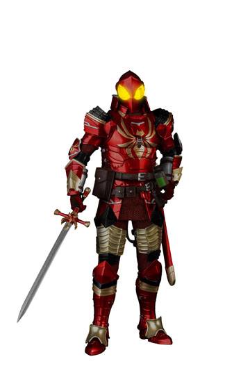 Marvel Dynamic 8ction Heroes Action Figure 1/9 Medieval Knight Iron Man 20 cm