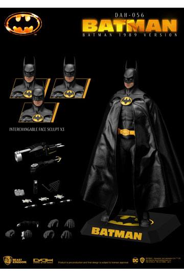 Batman 1989 Dynamic 8ction Heroes Action Figure 1/9 Batman 24 cm
