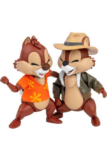 Disney Chip 'n Dale: Rescue Rangers Dynamic 8ction Heroes Action Figures 1/9 Chip & Dale 10 cm