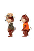 Disney Chip 'n Dale: Rescue Rangers Dynamic 8ction Heroes Action Figures 1/9 Chip & Dale 10 cm